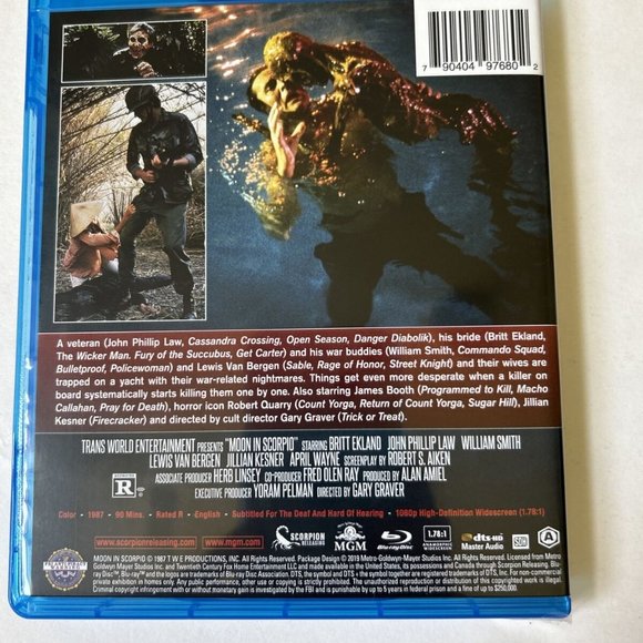 Scorpion HD Moon in Scorpion Blu-Ray-widescreen-Britt Ekland-John Phillip Law-80 - Picture 3 of 5